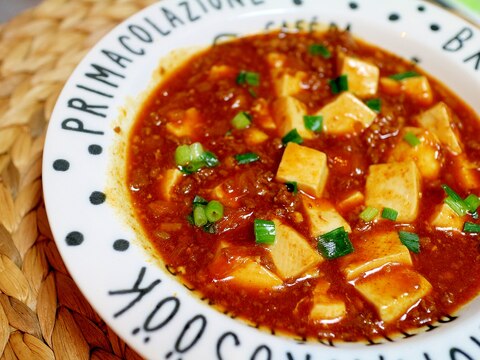 コチュジャンで作る麻婆豆腐